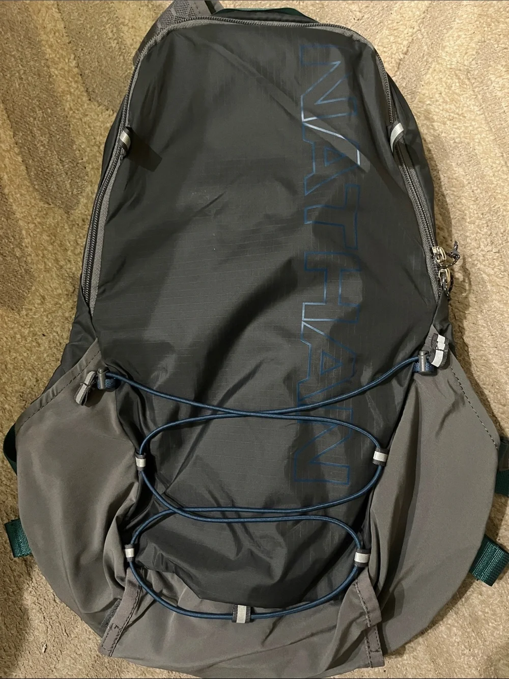 NATHAN Crossover Hydration Pack Gray  without bladder.